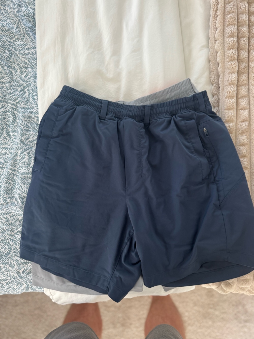 Birddogs Men's Navy Lined Shorts